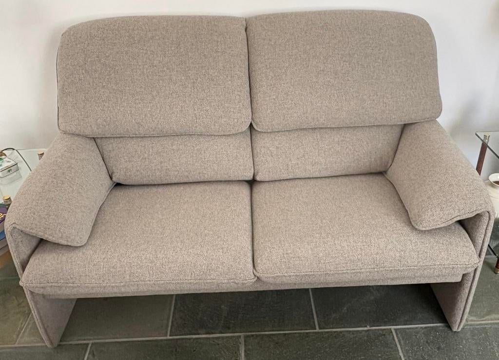 Leolux bora bora bank 2 zits stof, Ophalen, 150 tot 200 cm, Tweepersoons, 75 tot 100 cm