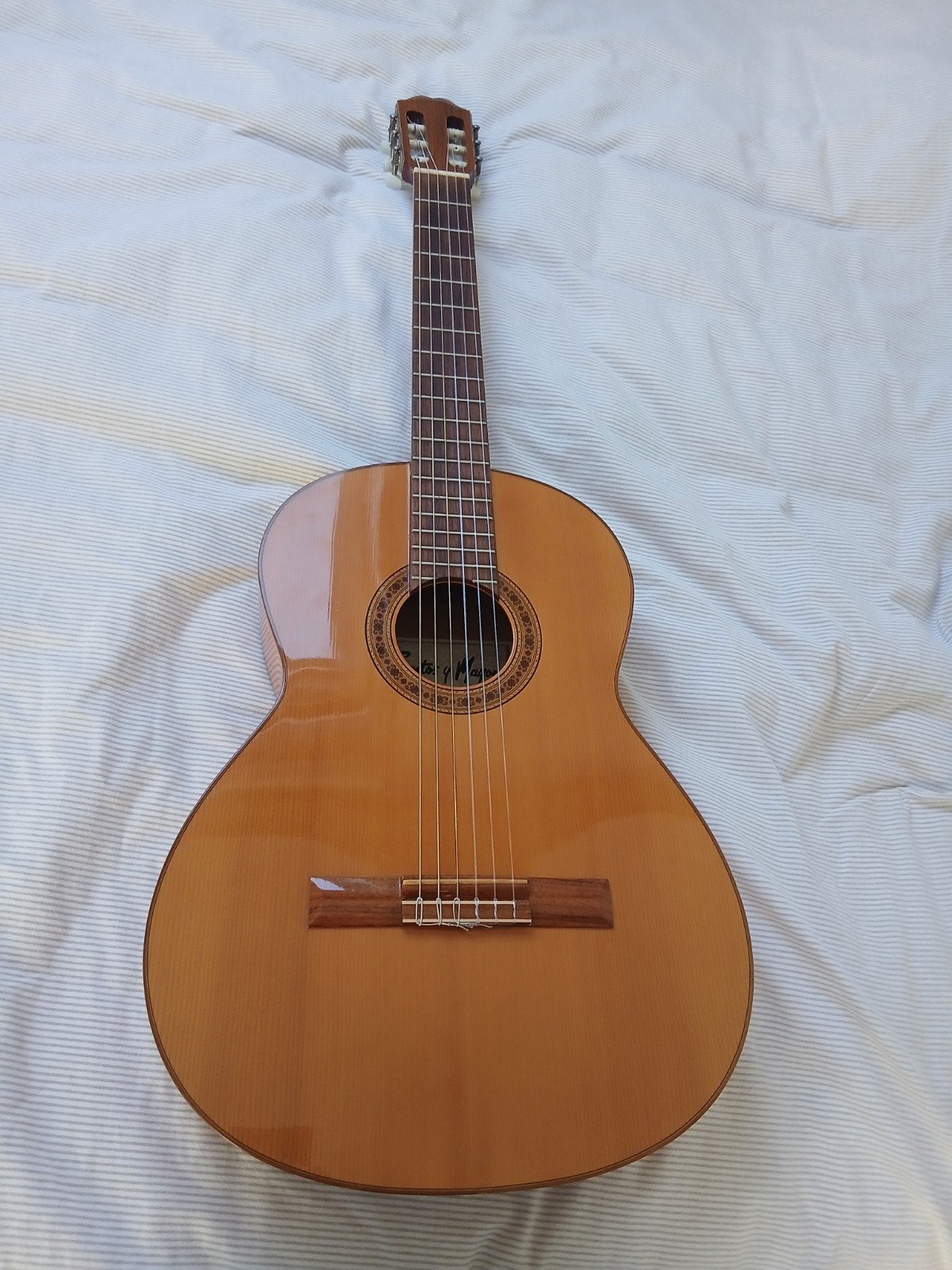 Santos y Mayor GSM 15 flamenco Gitaar, Muziek en Instrumenten, Ophalen, Gebruikt, Klassieke of Spaanse gitaar