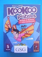 Kookoo puzzel vliegen 24 st nr. 999-KOO 01-01, Ophalen, 500 t/m 1500 stukjes, Nieuw