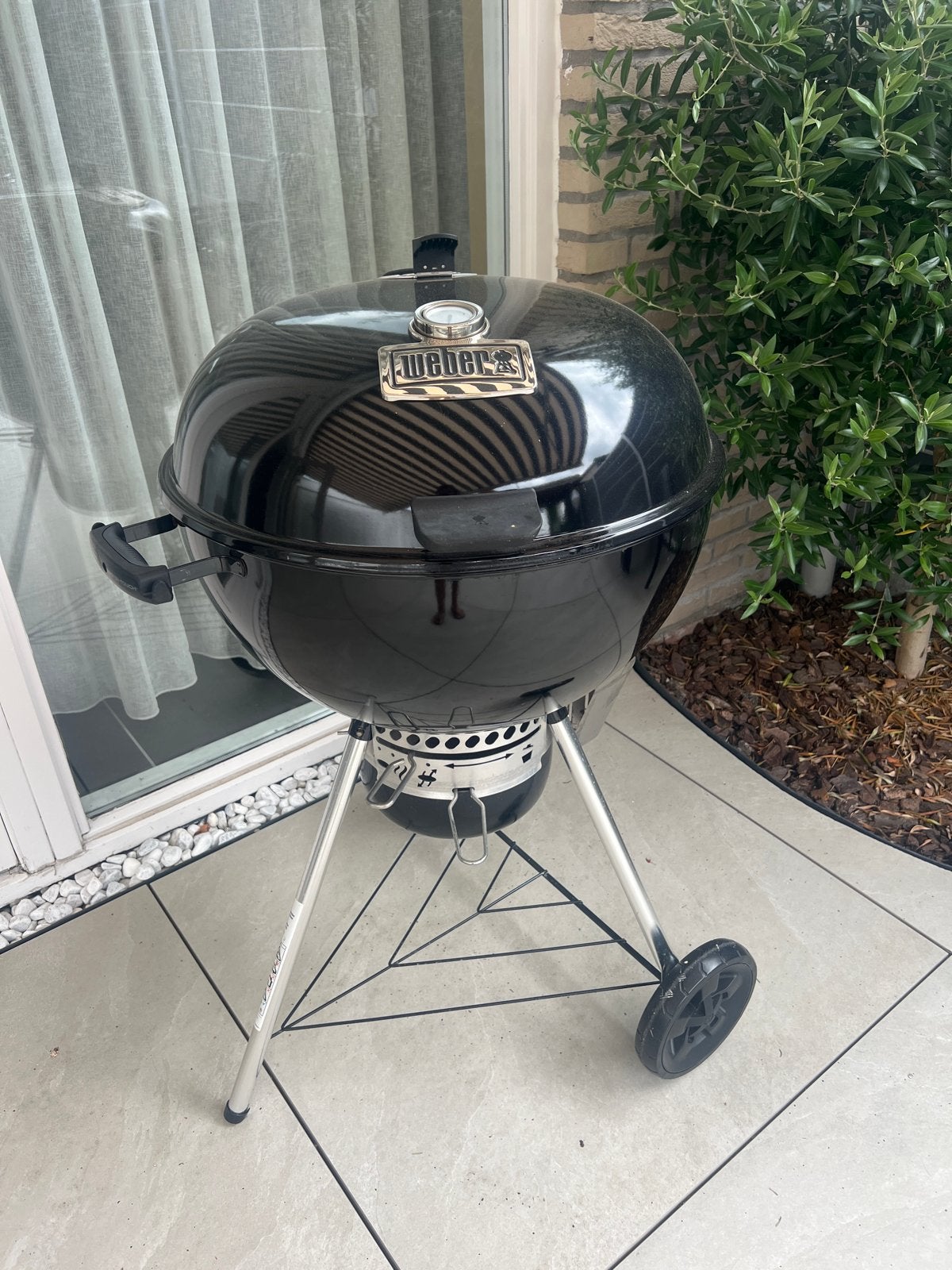 Weber Master-Touch Premium GBS E5770 57 cm Zwart, Ophalen, Zo goed als nieuw