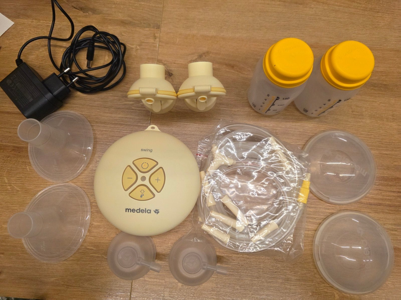 Medela Swing Maxi borstkolf met accessoires, Ophalen, Medela, Borstkolf, Gebruikt