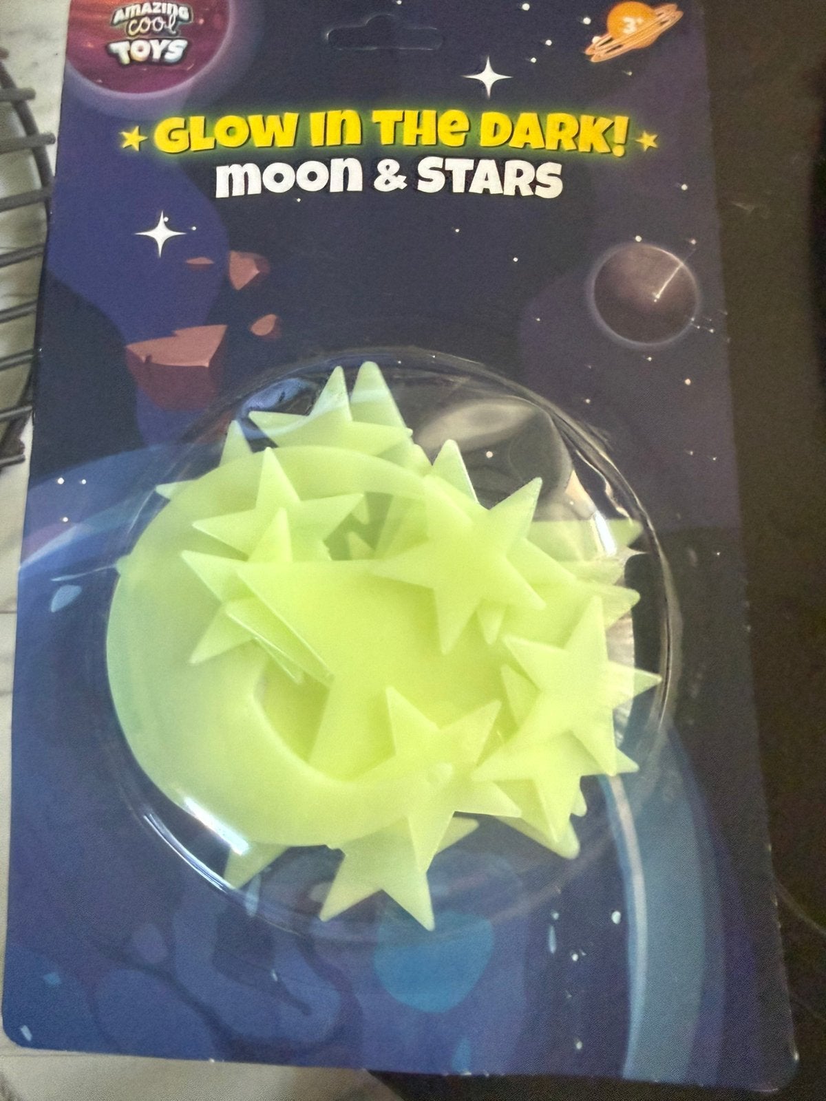 Glow in the dark sterren en maan, Ophalen of Verzenden, Nieuw, Wanddecoratie