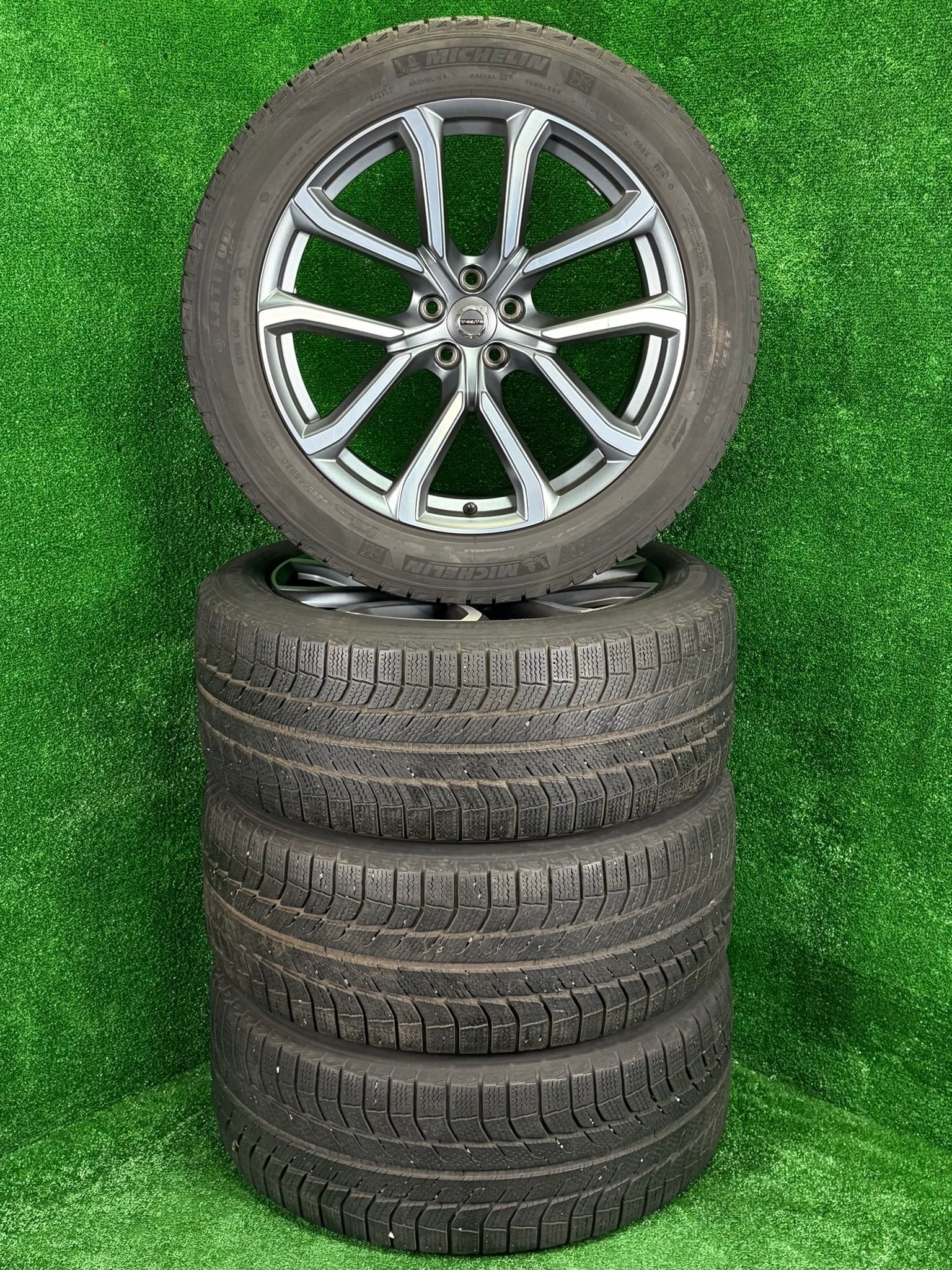 Originele 20 inch Volvo Lesath met velgen winterbanden XC90, Gebruikt, -, 275 mm, -