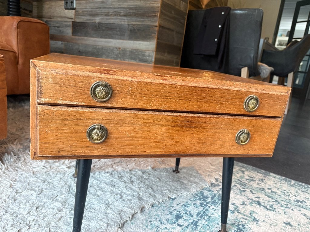Verzilverd bestek kast Gero Art-Deco.leeg!, Ophalen of Verzenden