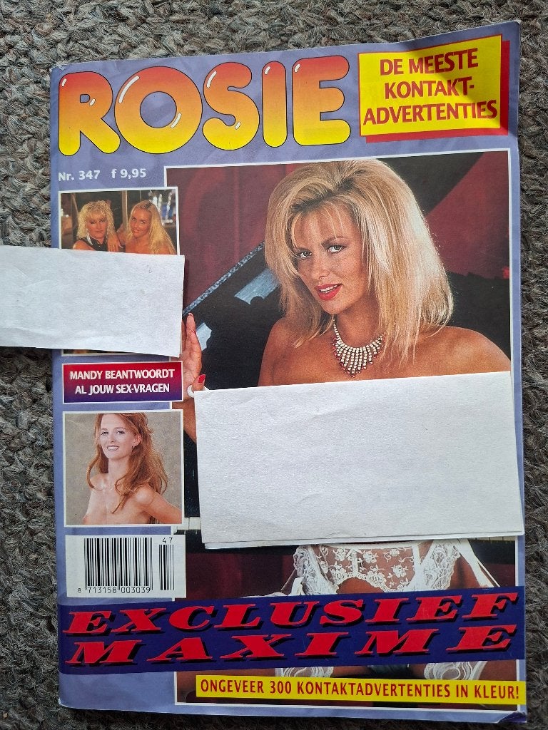 Rosie magazine nr.347/erotiek, Verzamelen, Verzenden, 1980 tot heden, Tijdschrift