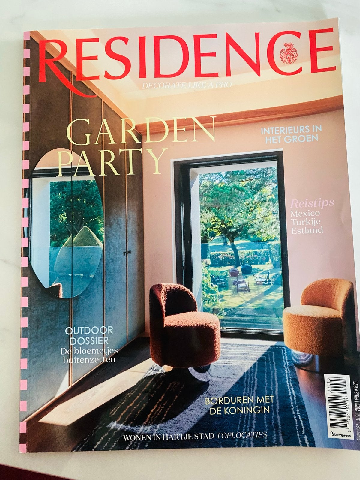 Residence magazine april 2023 - Zo goed als nieuw, Ophalen of Verzenden, Zo goed als nieuw, Glossy