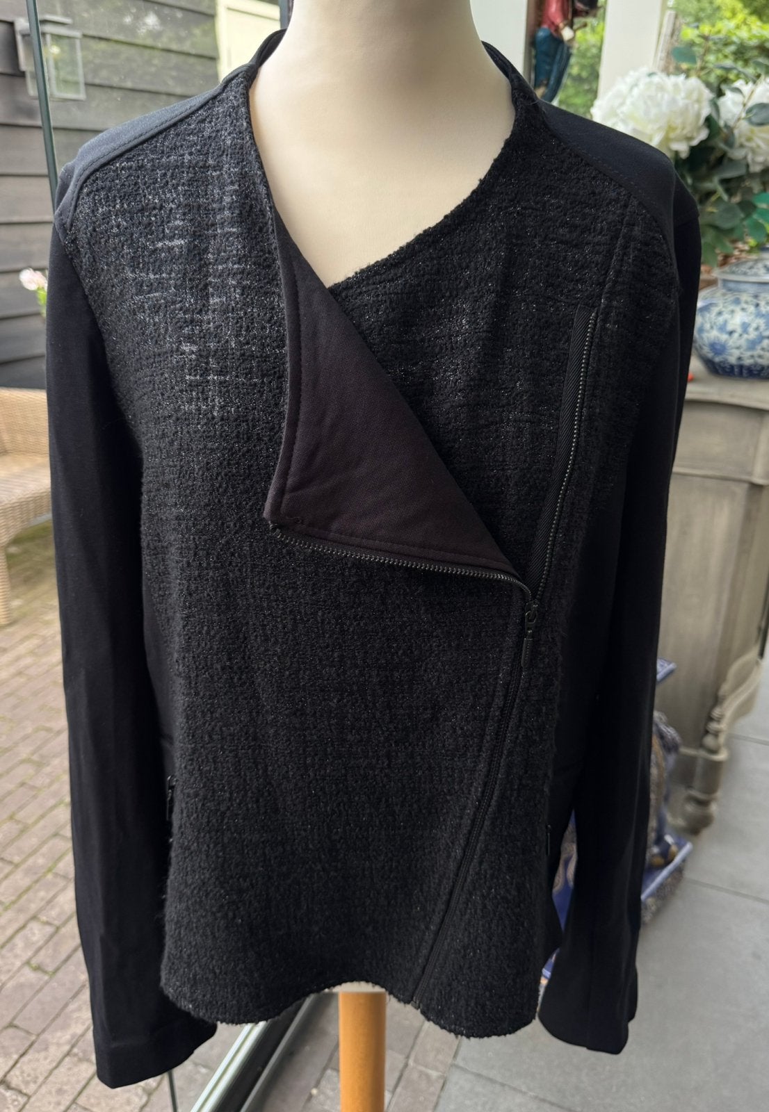 Expresso vest jasje, Kleding | Dames, Zwart, Maat 46/48 (XL) of groter, Ophalen of Verzenden, Jasje