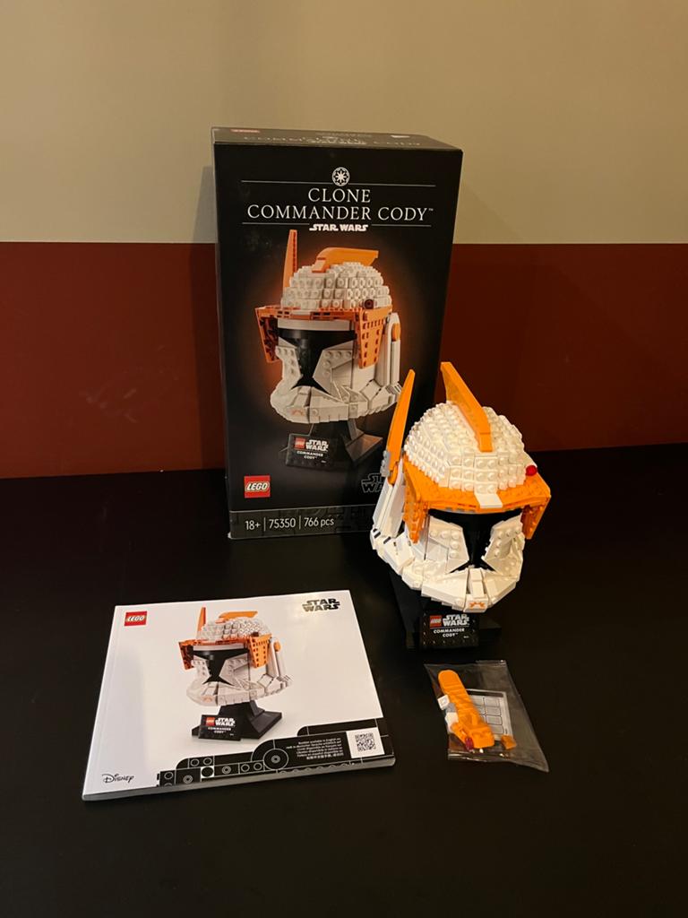 Lego Star Wars 75350 Clone Commander Cody helmet, Kinderen en Baby's, Speelgoed | Duplo en Lego, Ophalen, Zo goed als nieuw, Complete set