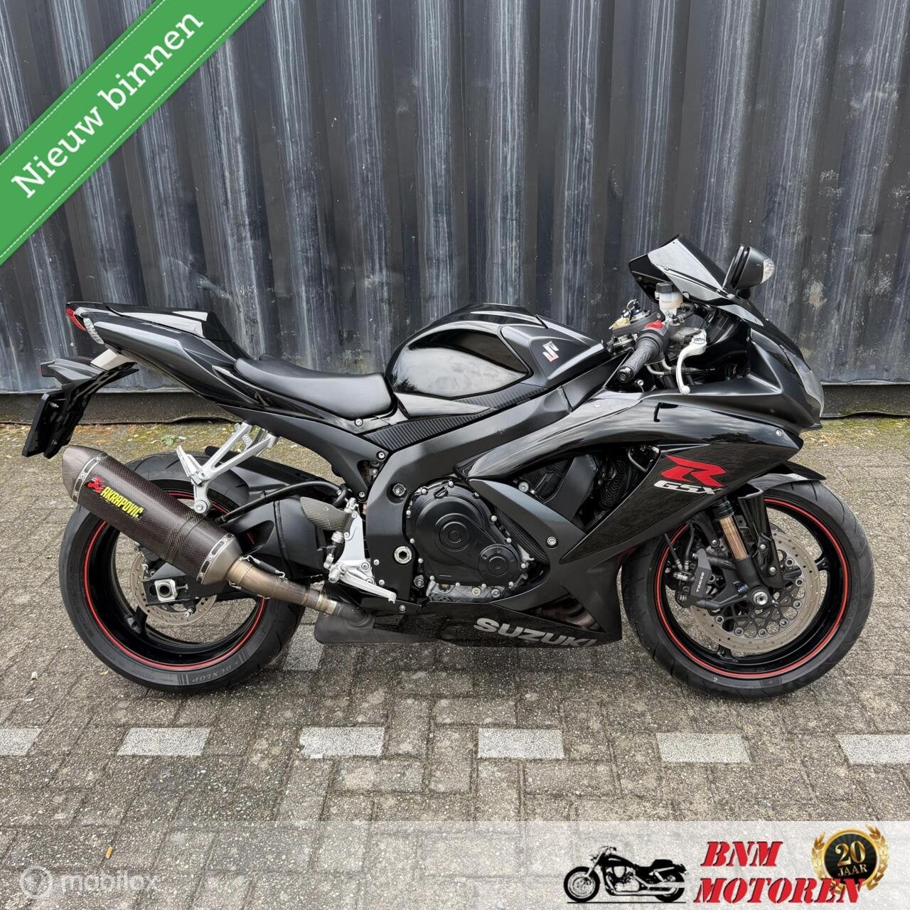 Suzuki GSX R 750, Sportuitlaat, Bedrijf, 749 cc, Sport