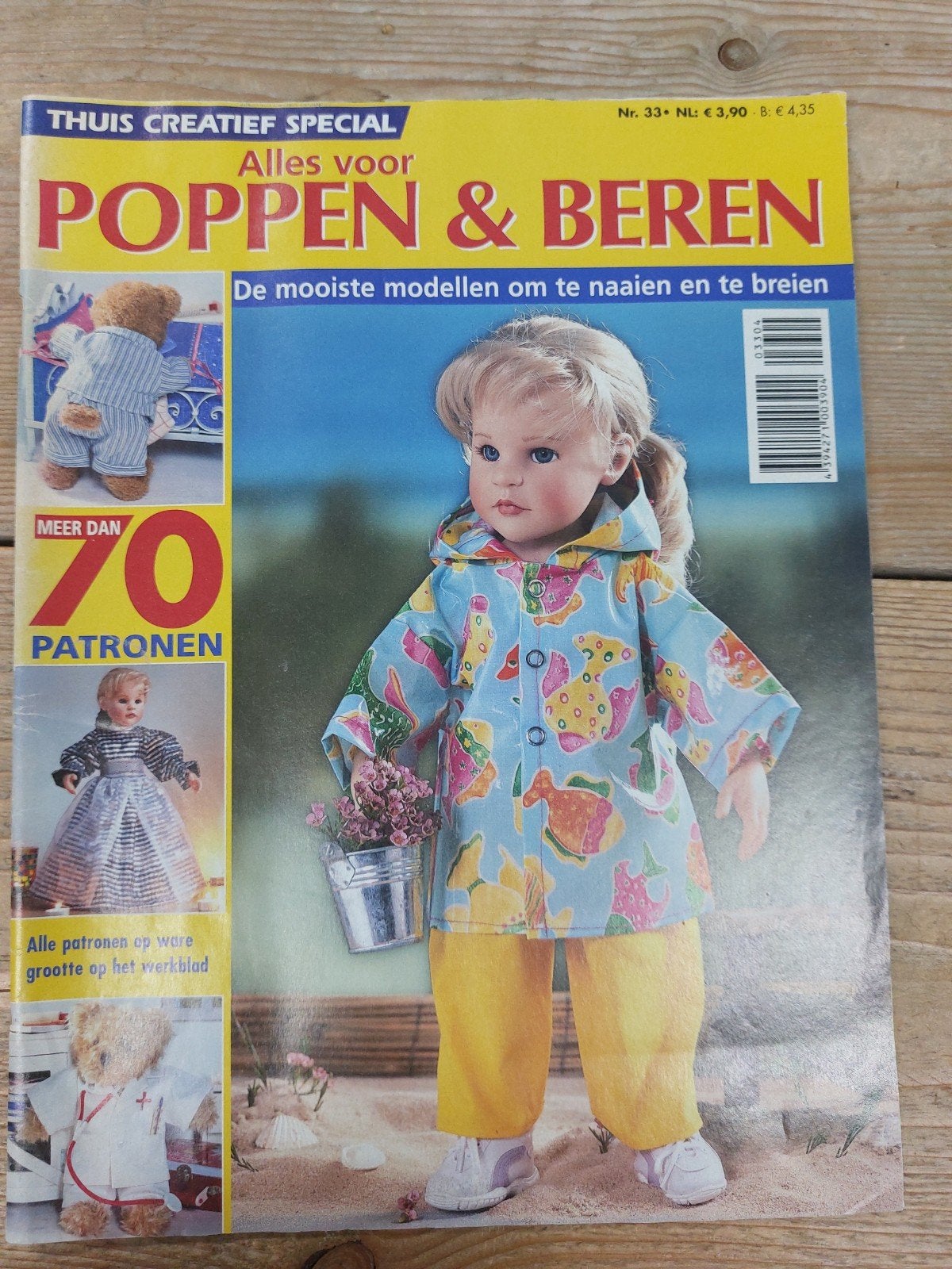 Poppen en beren tijdschrift, Verzamelen, Poppen, Verzenden, Gebruikt, Pop