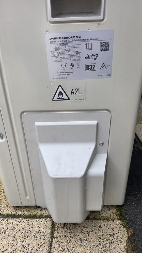 Daikin RXM50A5V1B Buitenunit Airco - Goede Staat, Ophalen, 3 snelheden of meer, Energieklasse A of zuiniger, Gebruikt