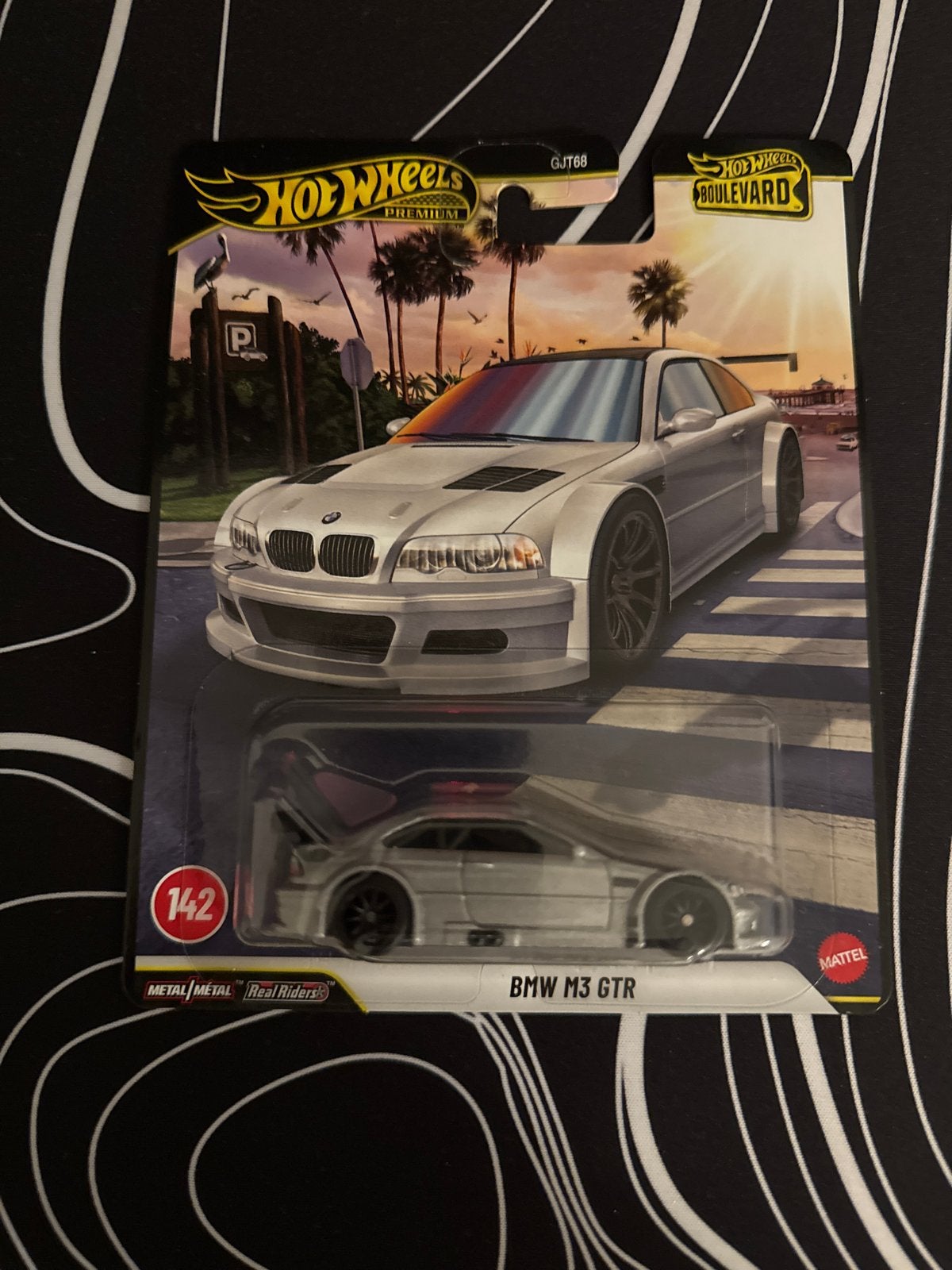 Hot Wheels Premium BMW M3 GTR Boulevard GJY68, Overige merken, 1:50 of kleiner, Auto, Nieuw
