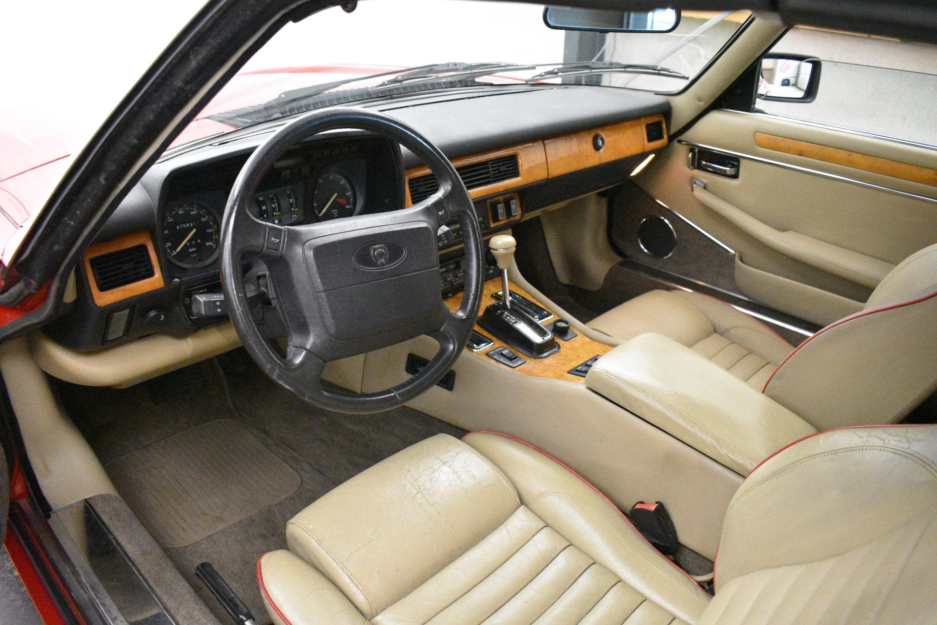 Jaguar XJ-S 5.3 V12 278PK Convertible first paint Leer Elekt, foto 3