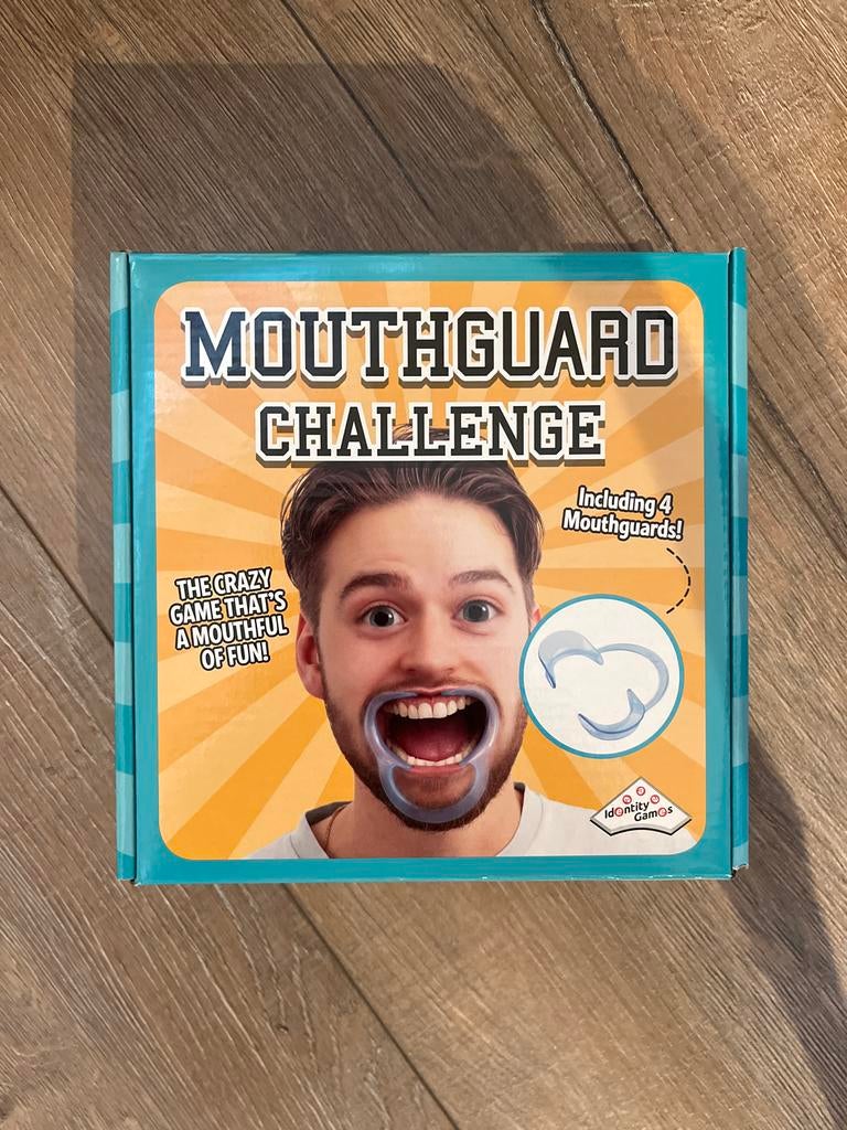 Mouthguard Challenge gezelschapsspel, Drie of vier spelers, Ophalen of Verzenden, Nieuw