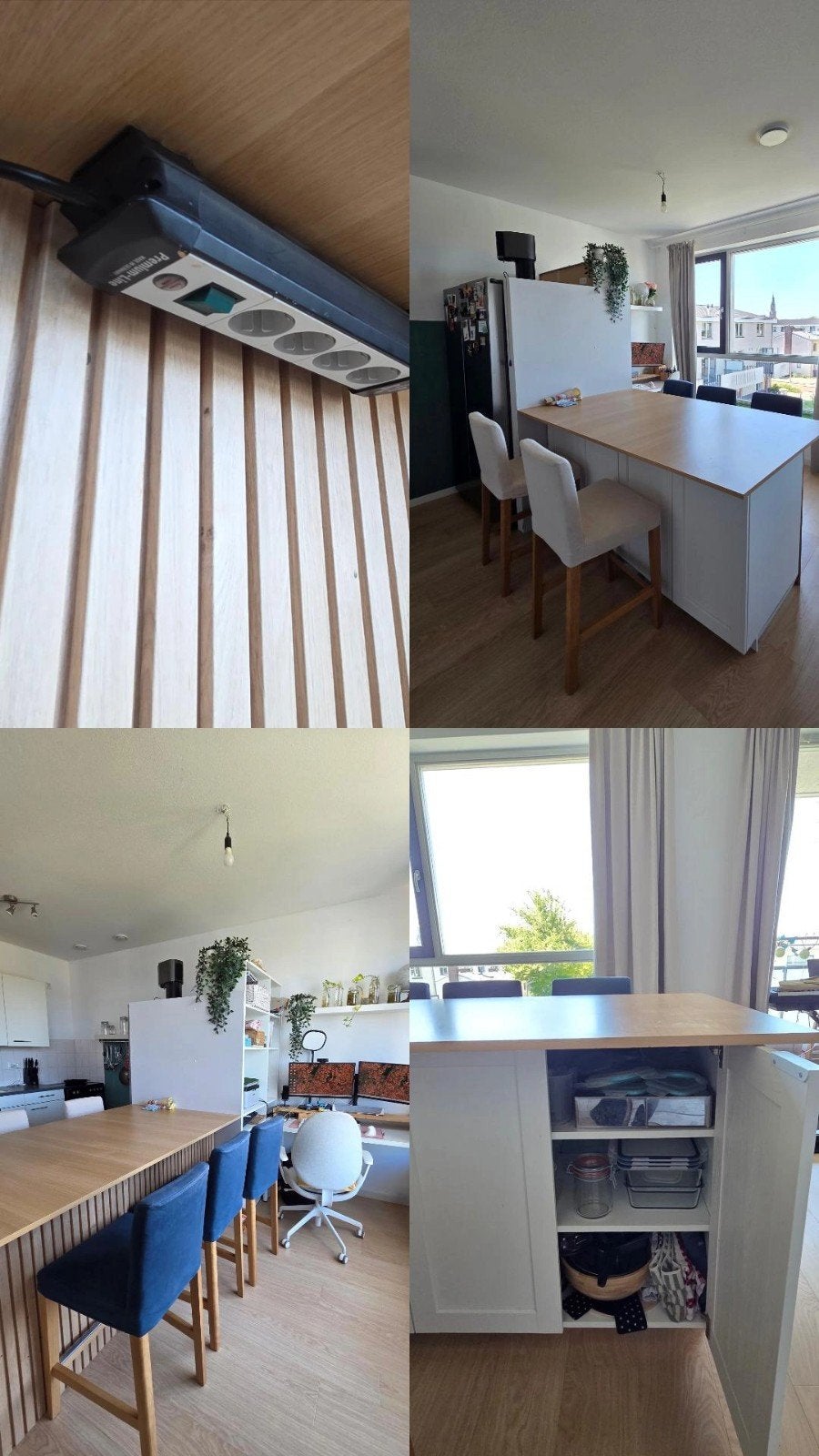 method cabinet ikea Compacte keukenopstelling/bar voor klein, Huis en Inrichting, Tafels | Eettafels, Ophalen, 100 tot 150 cm