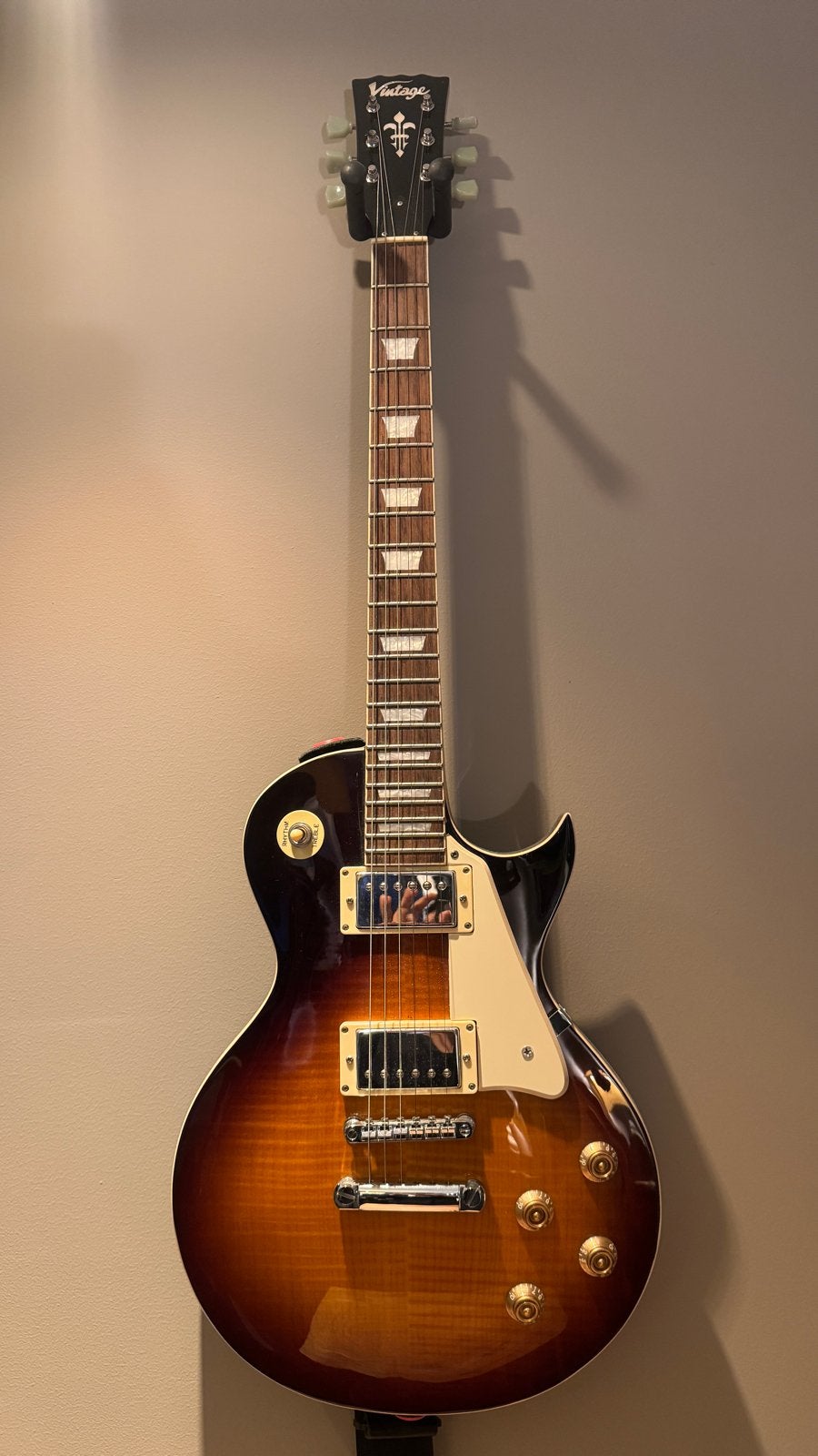Vintage Les Paul elektrische gitaar, Muziek en Instrumenten, Ophalen, Zo goed als nieuw, Solid body, Overige merken