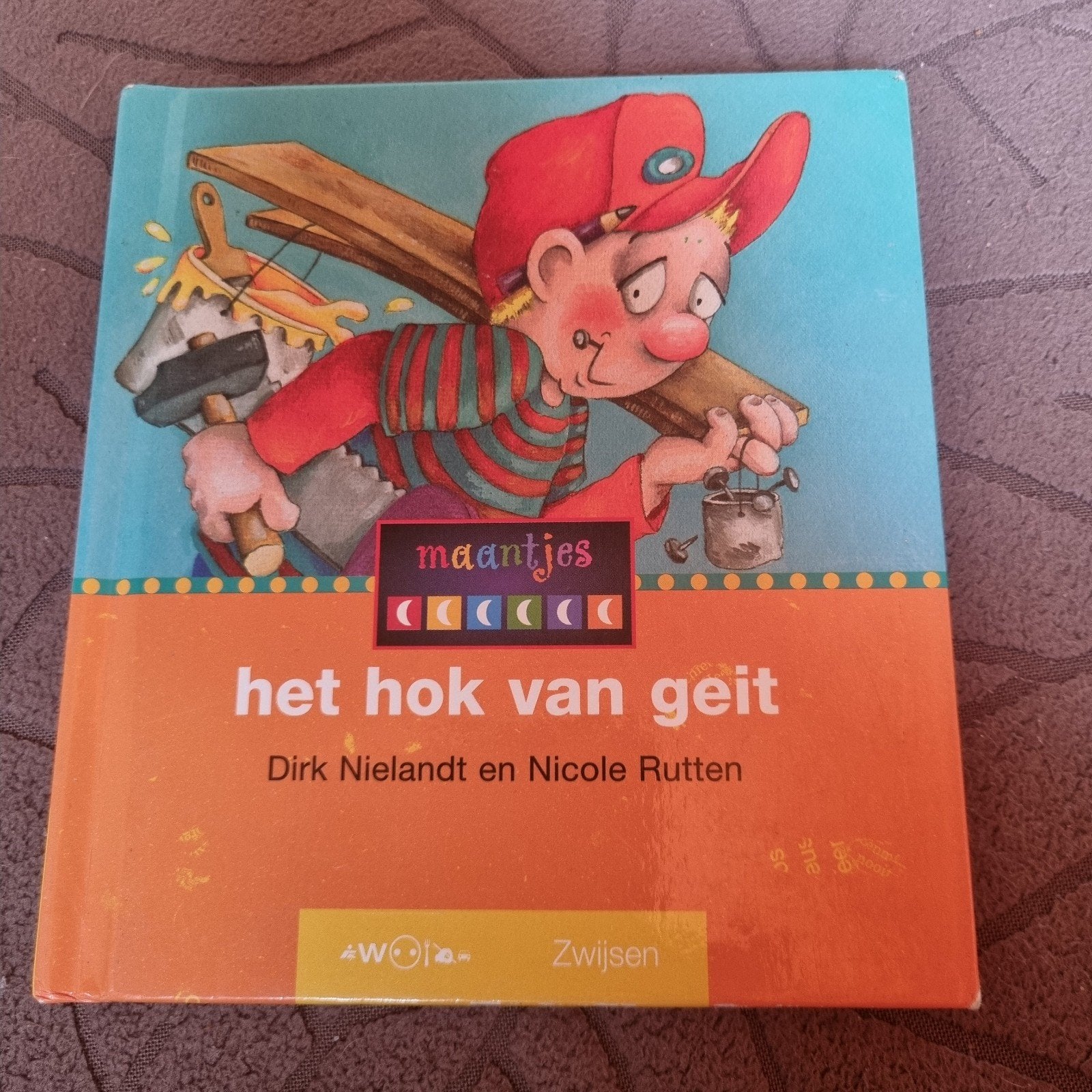 Het hok van Geit - Maantjes serie veilig leren lezen AVI 1, Ophalen of Verzenden, Gelezen, Dirk Nielandt en Nicole Rutten, Fictie algemeen