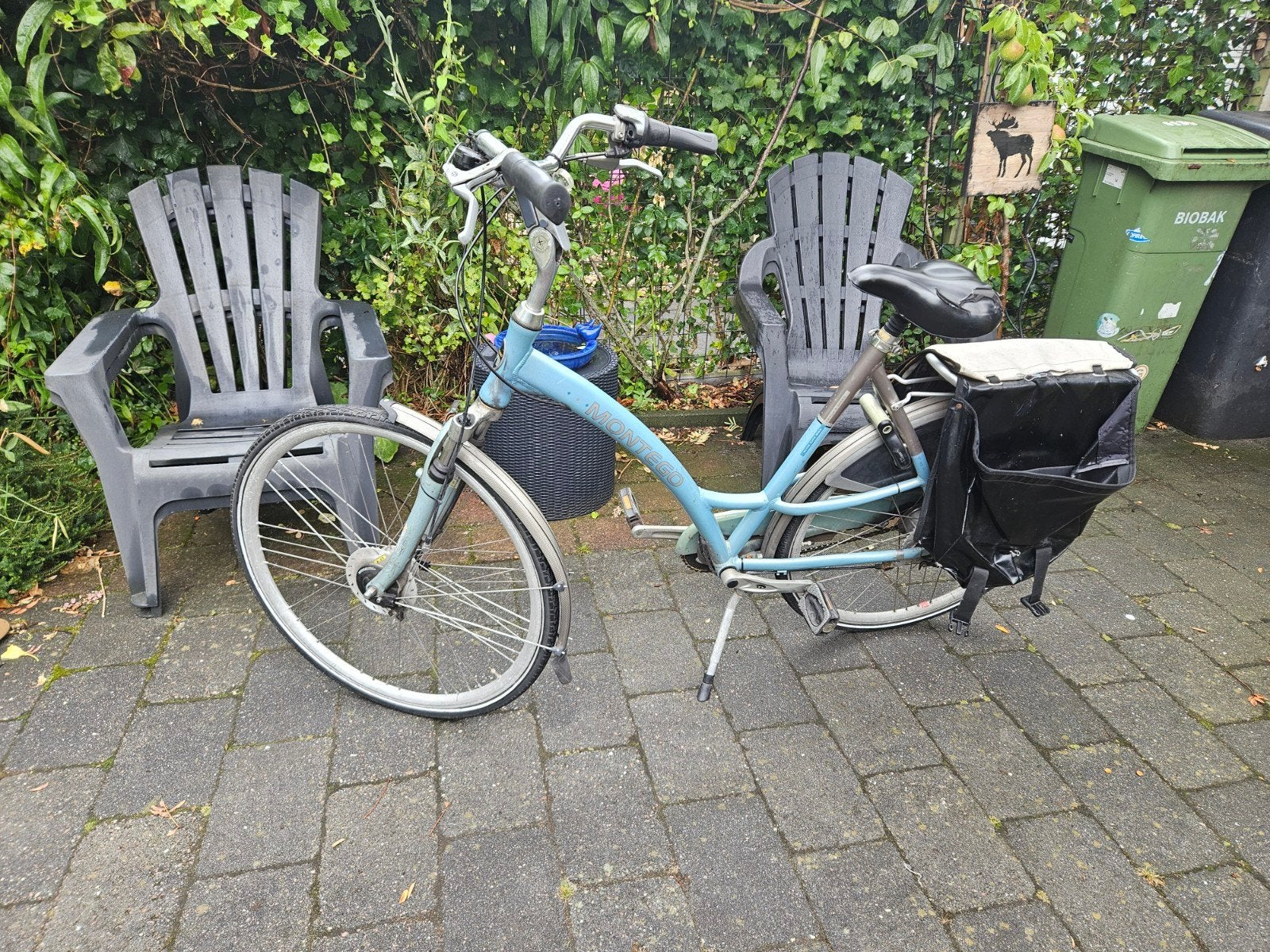 damesfiets, Ophalen, Minder dan 10 versnellingen, Gebruikt, Vering