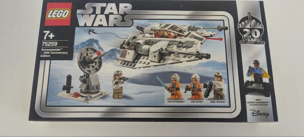 LEGO Star Wars 75259 Snowspeeder 20th Anniversary MISB, Ophalen of Verzenden, Nieuw, Complete set, Lego