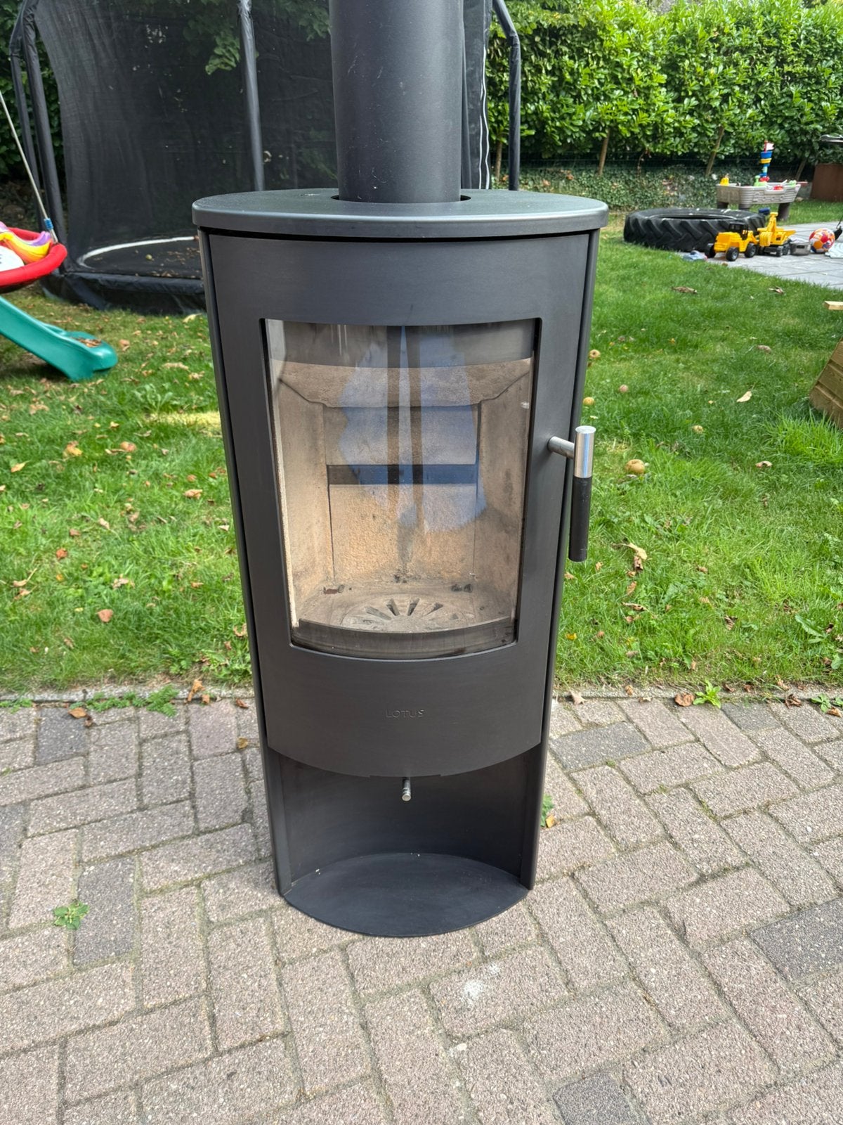 Lotus Mira 2 houtkachel, Huis en Inrichting, Kachels, Ophalen, Zo goed als nieuw, Hout, Houtkachel