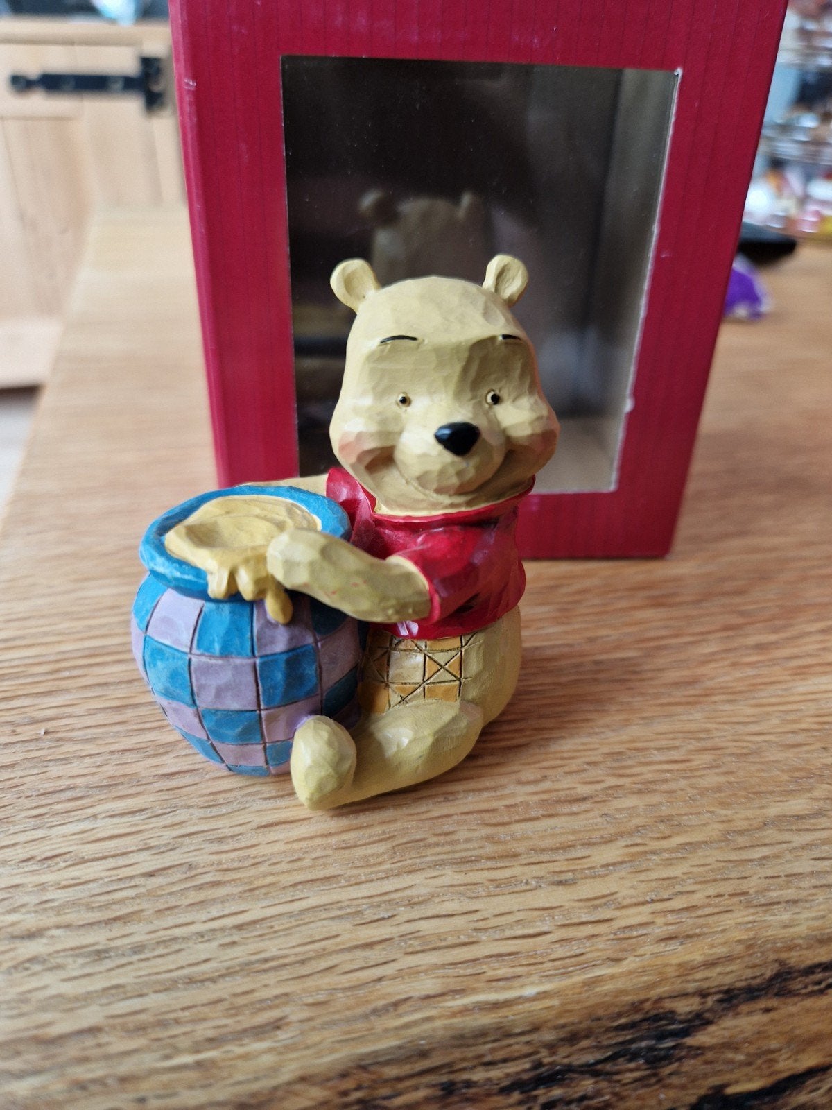 Jim Shore Disney Traditions Winnie de Poeh Beeldje, Verzamelen, Ophalen of Verzenden, Zo goed als nieuw, Dier