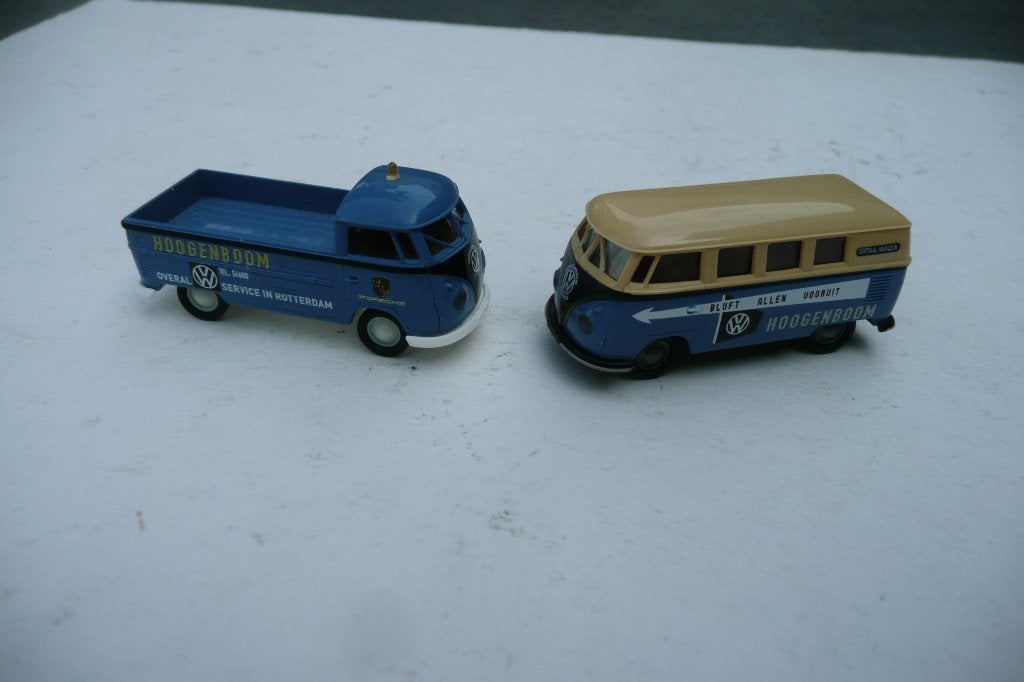 NL Brekina 932209 MTE Volkswagen T1 bus Hoogenboom Rotterdam, Ophalen of Verzenden, Zo goed als nieuw, Auto, Brekina