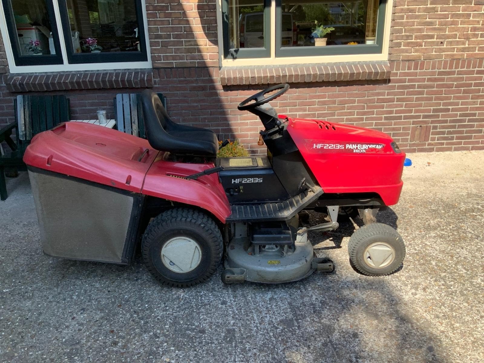 Honda zitmaaier HF22135s - Werkt perfect, Ophalen of Verzenden, Gebruikt