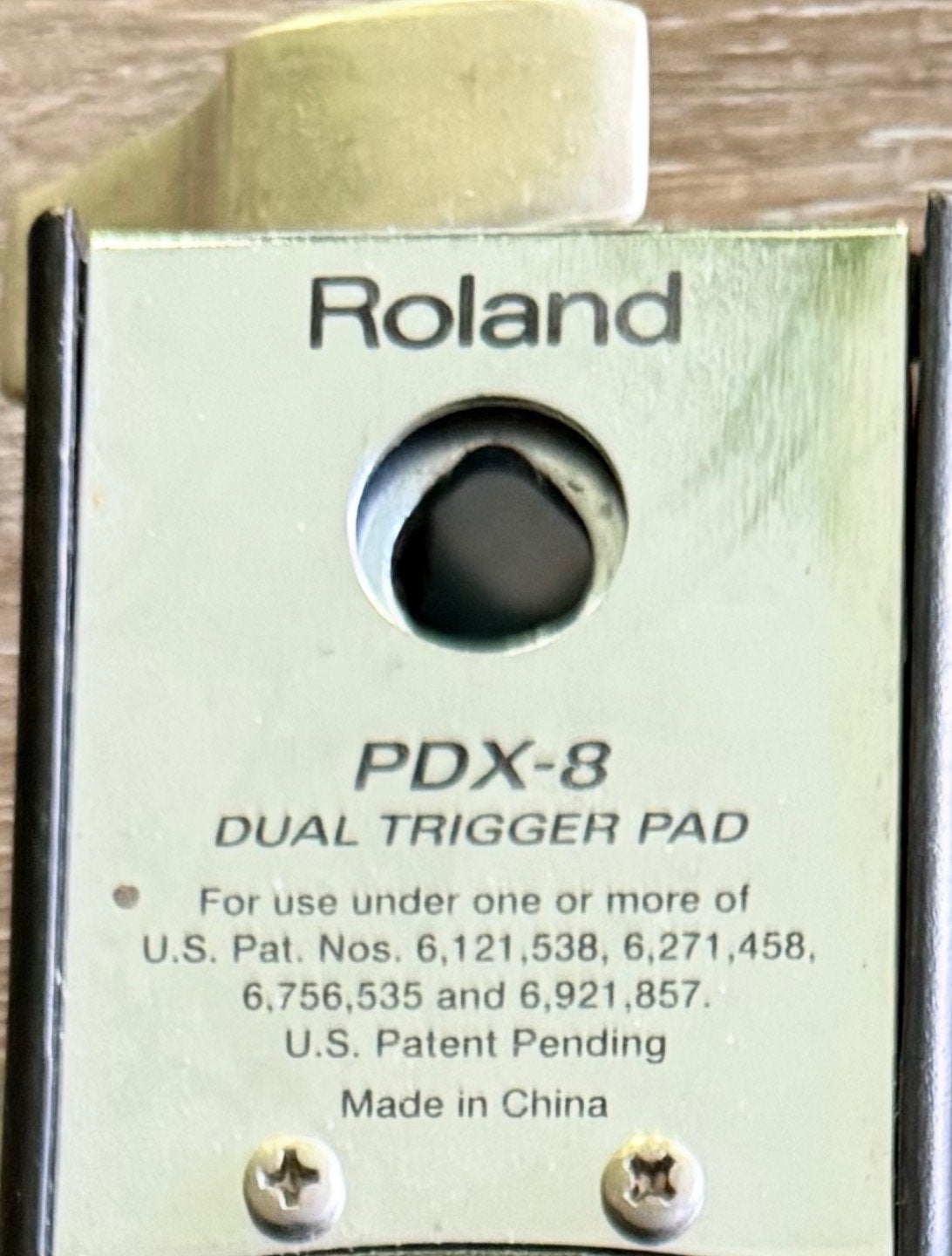 Roland PDX-8 V-Drums Dual Trigger Pad, Ophalen of Verzenden, Gebruikt, Roland, Elektronisch