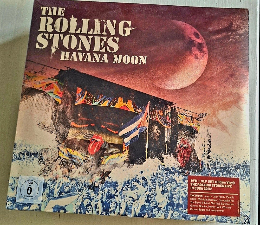 The Rolling Stones - Havana Moon (DVD + 3LP Set), Ophalen of Verzenden