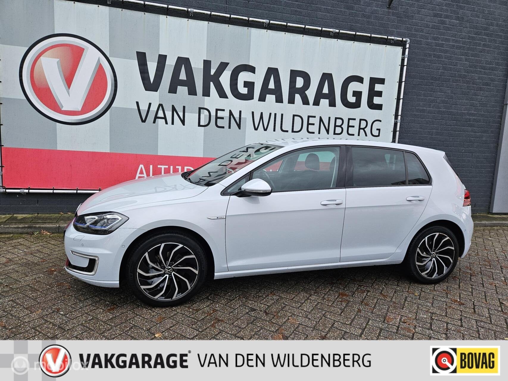 Volkswagen Golf e-Golf / Virtual / Dynaudio / Blis / leer, Gebruikt, Automatische klimaatregeling, Wit, Golf