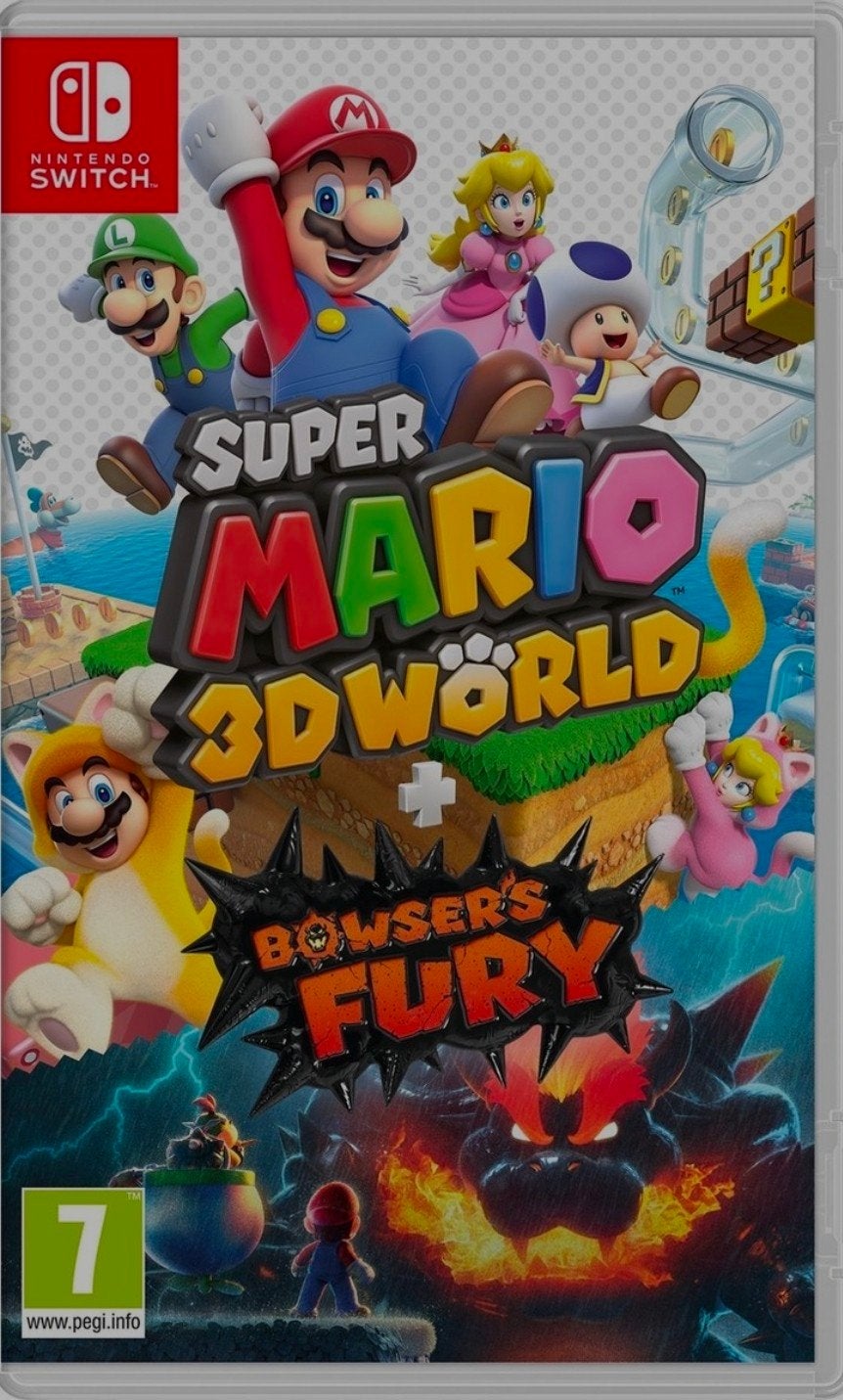 Super Mario 3D World + Bowser's Fury - Nintendo Switch, Ophalen of Verzenden, Zo goed als nieuw