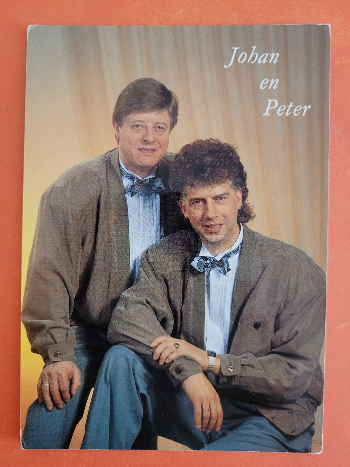 Johan & Peter - Fotokaart, strooikaart., Ophalen, Zo goed als nieuw, Foto of Kaart