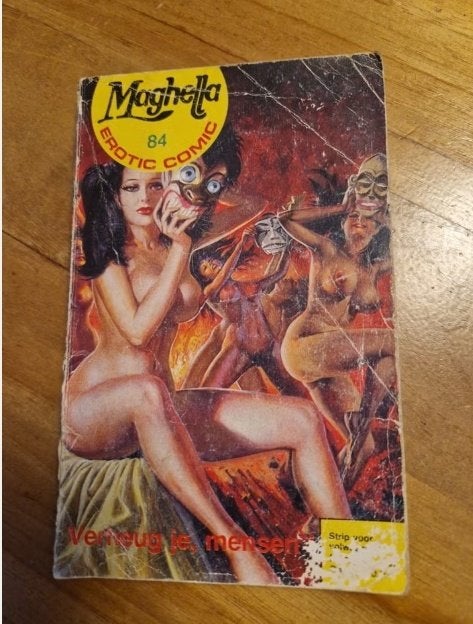 Maghella Erotic Comic nummer 84,  "Verheug je, mensen!", Eén stripboek, Ophalen, Gelezen