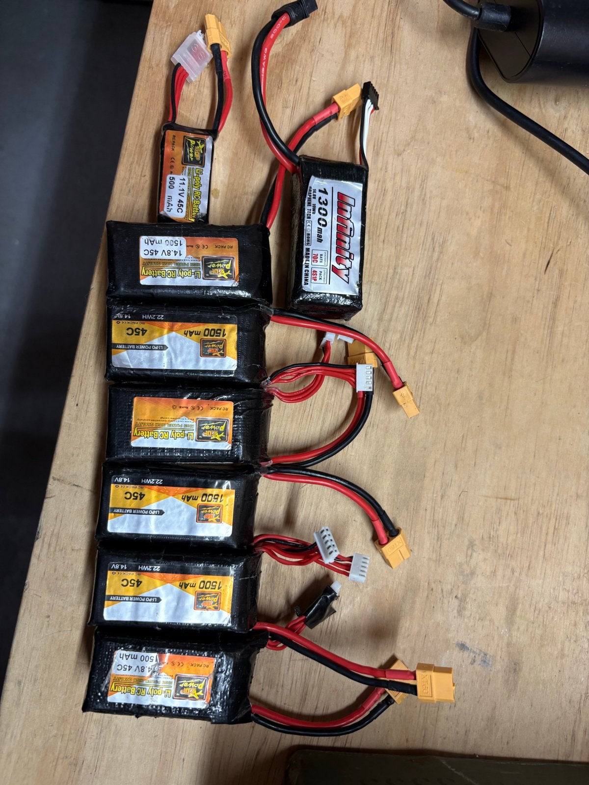 Diverse lipos, Ophalen, Gebruikt