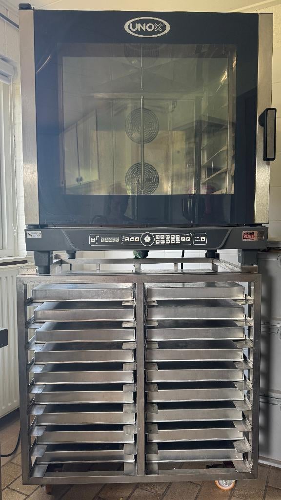 Beschikbaar Combi-Oven Unox 6-Laags Bakkerij Horeca, Ophalen, Gebruikt, Ovens, Magnetrons en Steamers