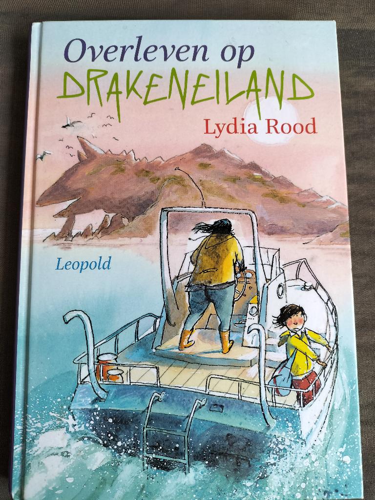Lydia Rood - Overleven op Drakeneiland, Ophalen of Verzenden, Zo goed als nieuw, Lydia Rood, Fictie
