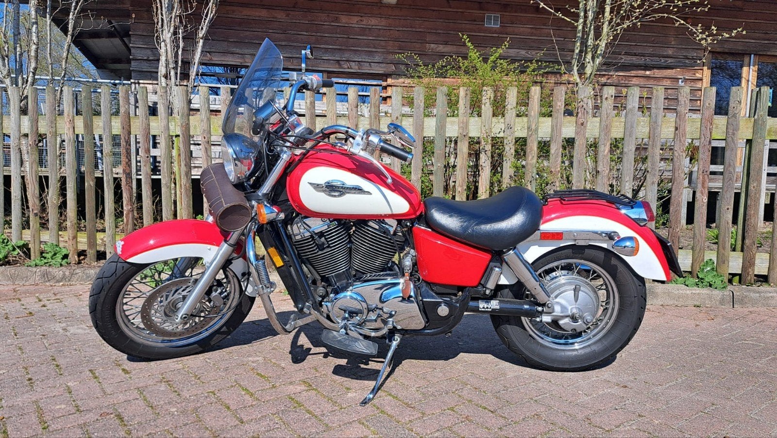Honda Shadow VT1100C2 bj 1999 in originele kleuren, Motoren, Particulier, Chopper