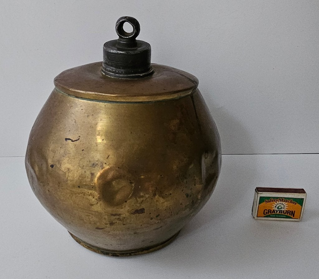 19e eeuwse kruik van koper, Antiek en Kunst, Ophalen of Verzenden