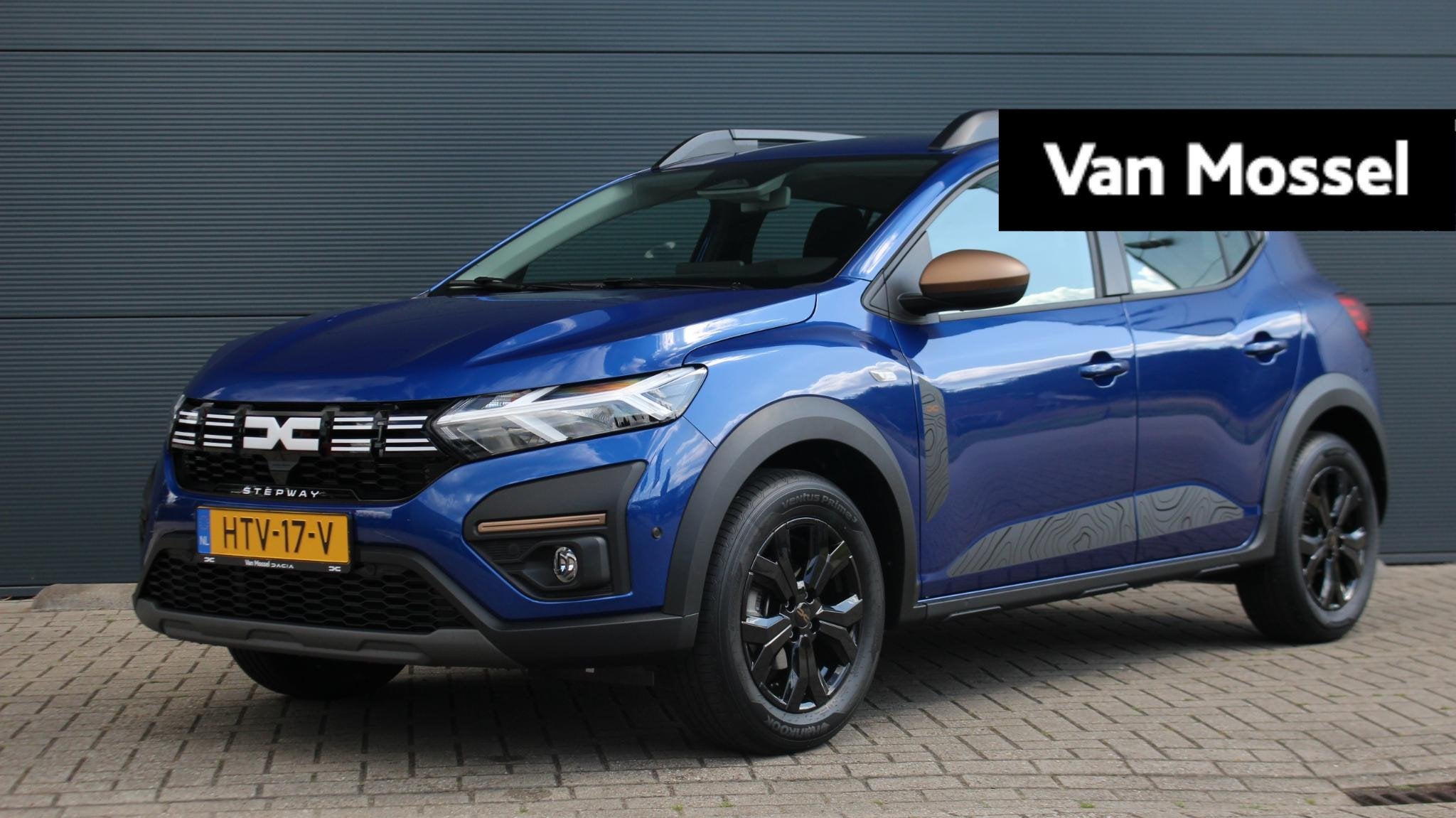Dacia Sandero Stepway 1.1 TCe 110Pk Extreme | Navigatie | Pa, Voorwielaandrijving, Stof, Blauw, Bedrijf