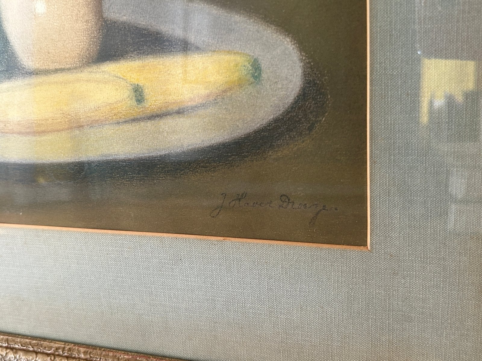 Stilleven met fruit en bloemen, gesigneerd J. Haver Droeze, Antiek en Kunst, Ophalen