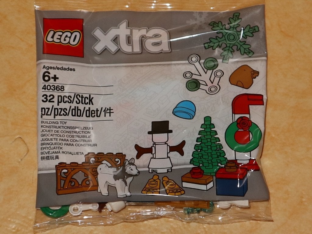 Lego 40368 Xtra Kerstaccessoires nieuw, Overige thema's, Lego, Nieuw, Ophalen of Verzenden