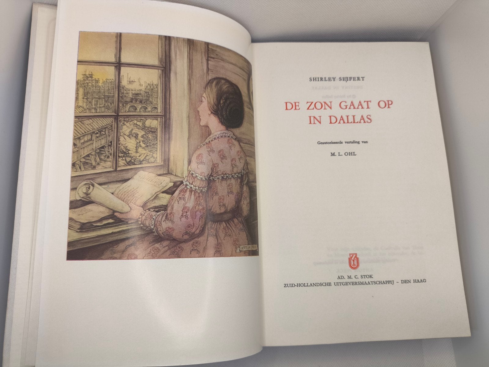 De zon gaat op in Dallas Shirley seifert boek, Ophalen of Verzenden, Zo goed als nieuw