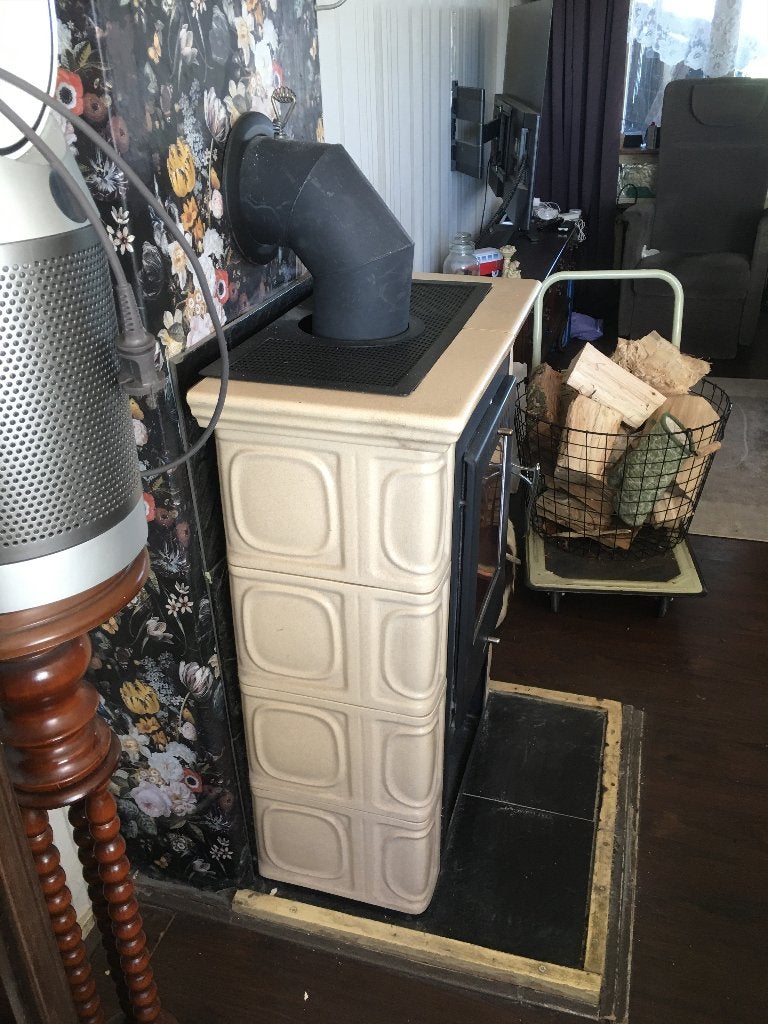 Houtkachel te koop, Ophalen, Gebruikt