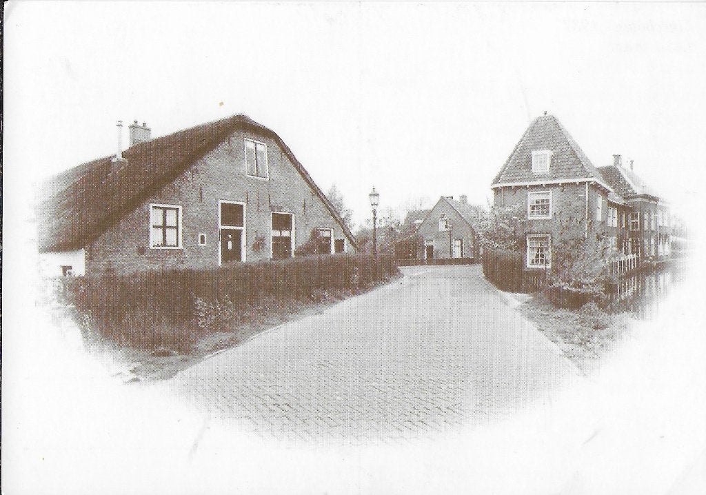 Pa756 gelopen ansichtkaart linschoten dorpsstaat, Verzamelen, Ophalen of Verzenden, 1980 tot heden, Gelopen