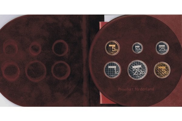 Nederland Proof Jaarset 1997, Postzegels en Munten, Ophalen of Verzenden, Koningin Beatrix, Overige waardes, Setje