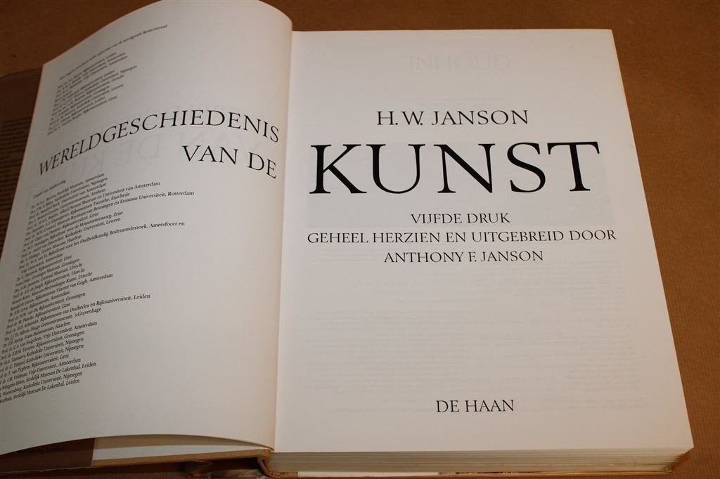 Wereldgeschiedenis van de Kunst — Janson Standaardwerk, Boeken, Ophalen of Verzenden, Gelezen