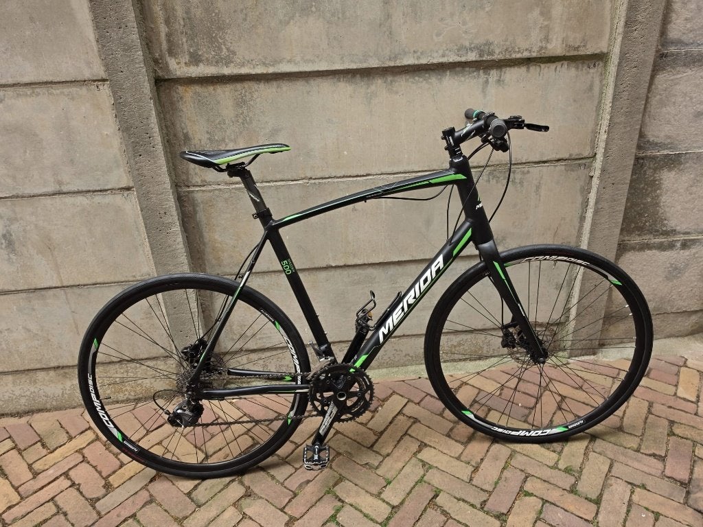 Merida Speeder 500 maat 58, Fietsen en Brommers, 28 inch, Gebruikt, 57 tot 61 cm, Meer dan 20 versnellingen