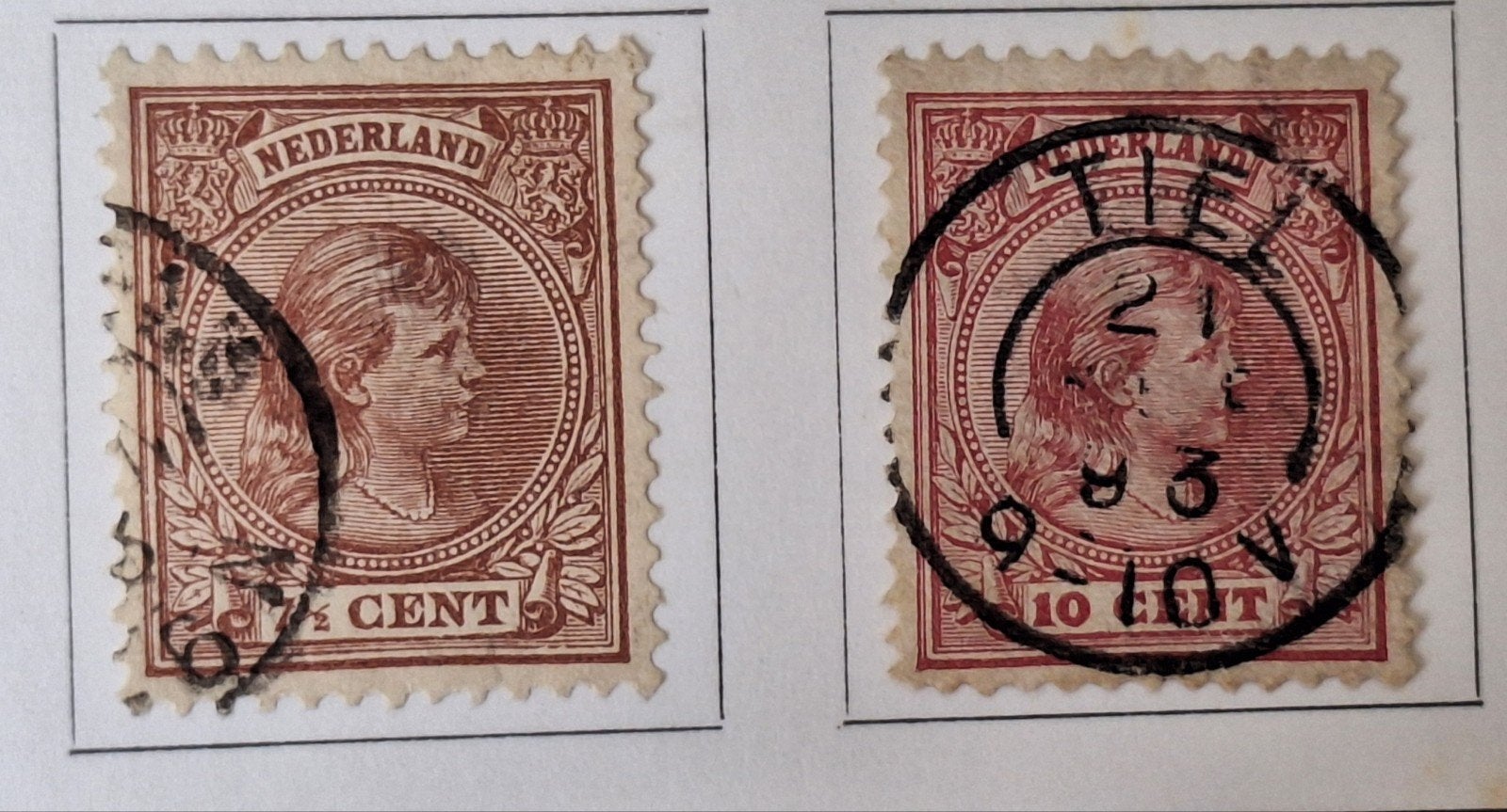 Wilhelmina  1891-1894.   3.1, Ophalen of Verzenden
