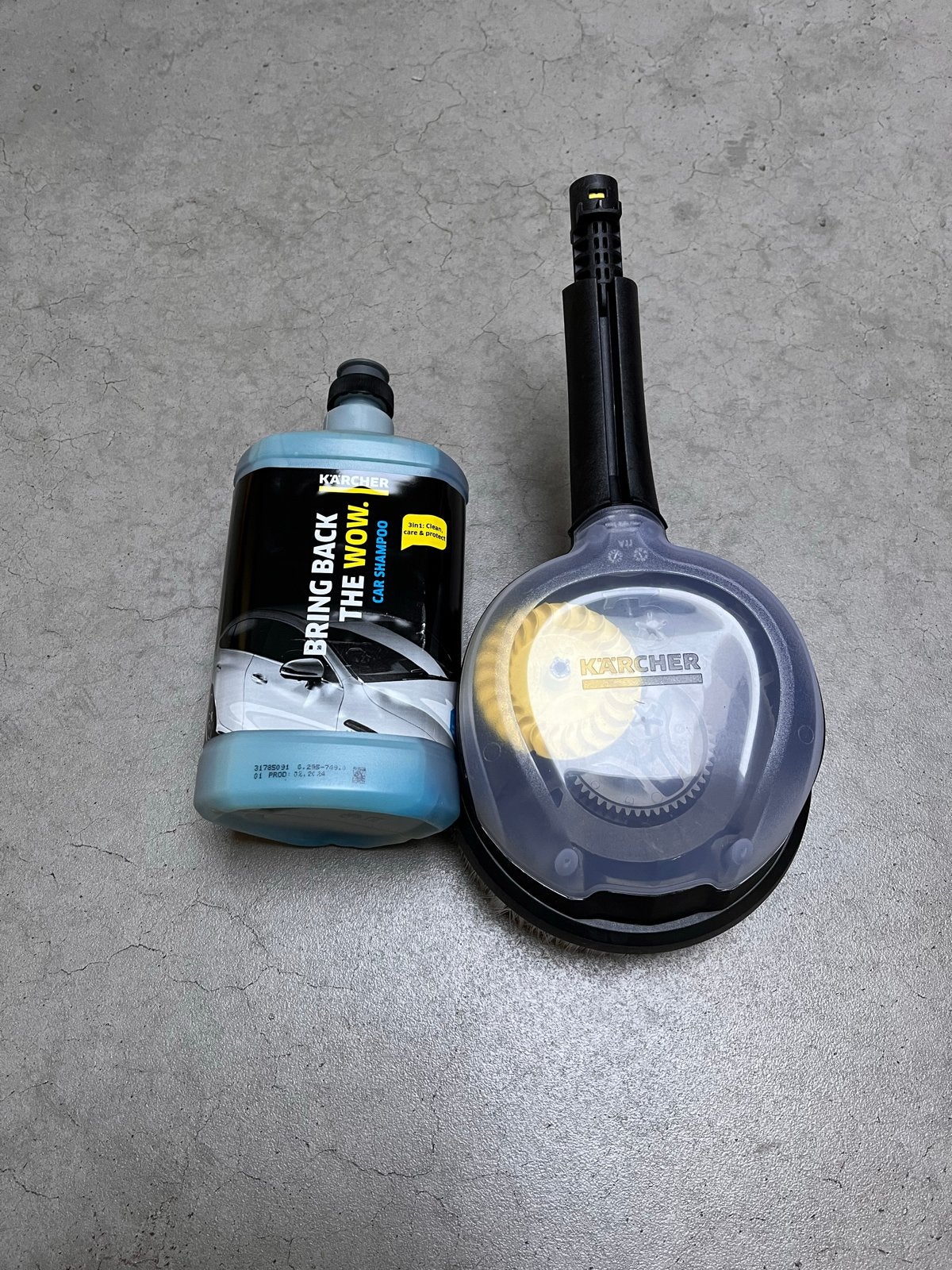 Kärcher autowasborstel incl. autoshampoo - Nieuw, Ophalen, Nieuw
