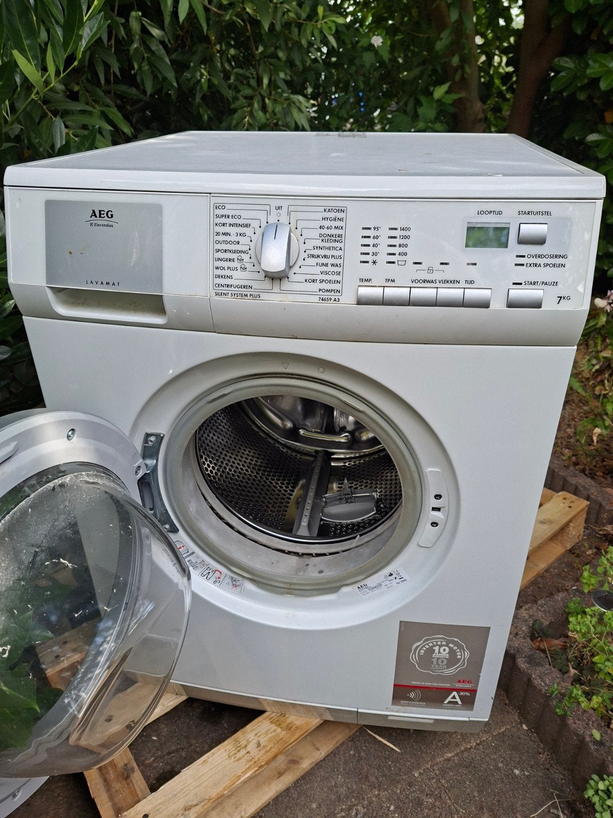 AEG Lavamat 74659 A3 Wasmachine - Gratis af te halen, Ophalen, Niet werkend, 85 tot 90 cm, 1200 tot 1600 toeren